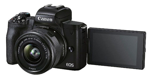 Canon EOS M50 mark II - pantalla articulada